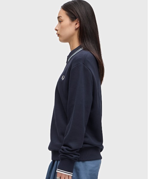 【セール】Crew Neck Sweatshirt／フレッドペリースウェット（スウェット）｜FRED PERRY（フレッドペリー）