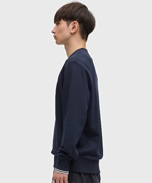 【セール】Crew Neck Sweatshirt／フレッドペリースウェット（スウェット）｜FRED PERRY（フレッドペリー）