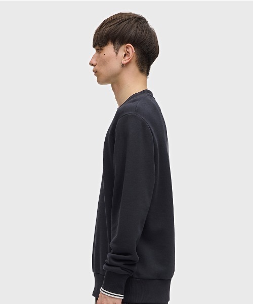 【セール】Crew Neck Sweatshirt／フレッドペリースウェット（スウェット）｜FRED PERRY（フレッドペリー）