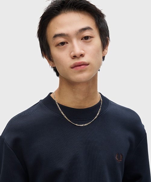【セール】Crew Neck Sweatshirt／フレッドペリースウェット（スウェット）｜FRED PERRY（フレッドペリー）