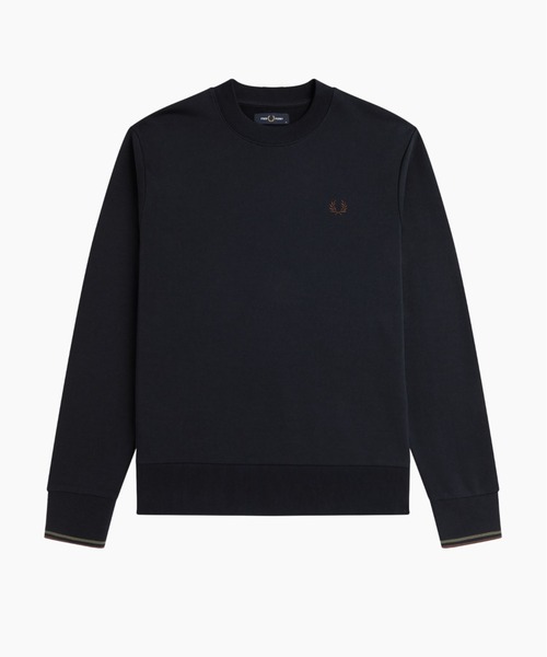 【セール】Crew Neck Sweatshirt／フレッドペリースウェット（スウェット）｜FRED PERRY（フレッドペリー）