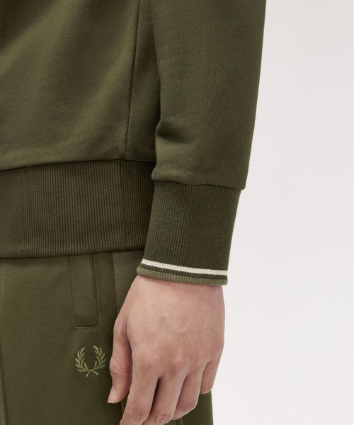 【セール】Crew Neck Sweatshirt／フレッドペリースウェット（スウェット）｜FRED PERRY（フレッドペリー）