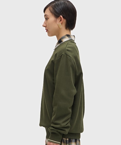 【セール】Crew Neck Sweatshirt／フレッドペリースウェット（スウェット）｜FRED PERRY（フレッドペリー）