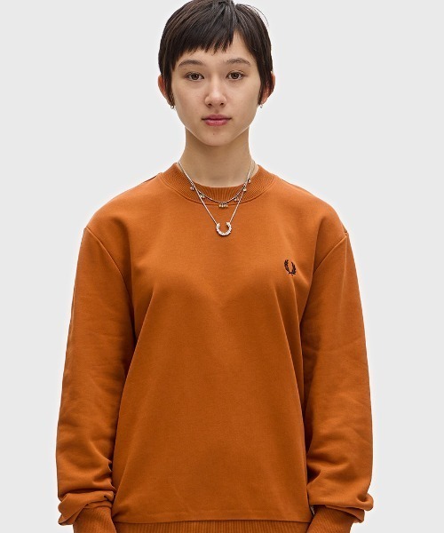 【セール】Crew Neck Sweatshirt／フレッドペリースウェット（スウェット）｜FRED PERRY（フレッドペリー）