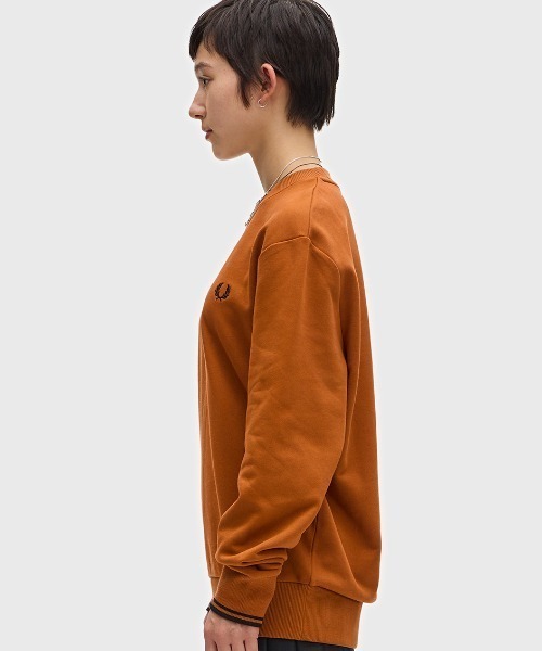 【セール】Crew Neck Sweatshirt／フレッドペリースウェット（スウェット）｜FRED PERRY（フレッドペリー）