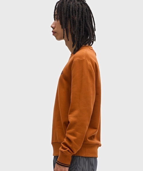 【セール】Crew Neck Sweatshirt／フレッドペリースウェット（スウェット）｜FRED PERRY（フレッドペリー）