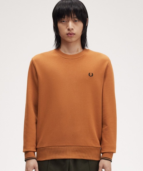 【セール】Crew Neck Sweatshirt／フレッドペリースウェット（スウェット）｜FRED PERRY（フレッドペリー）