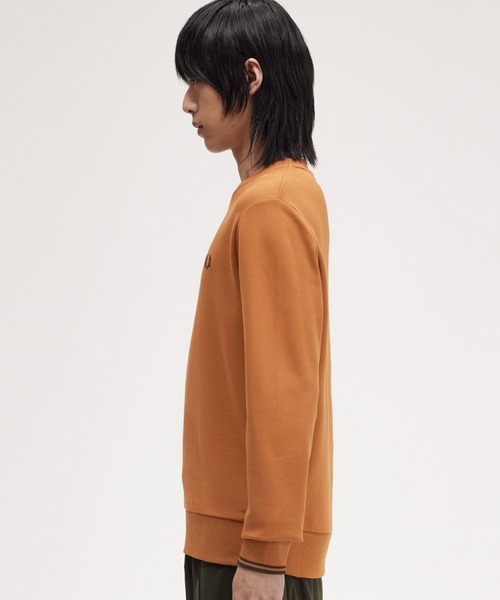 【セール】Crew Neck Sweatshirt／フレッドペリースウェット（スウェット）｜FRED PERRY（フレッドペリー）