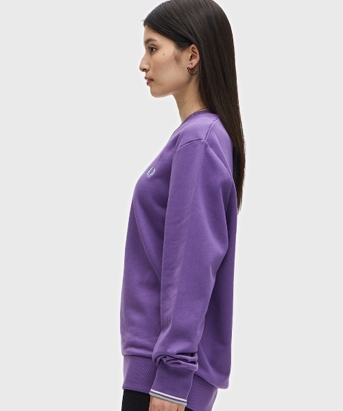 【セール】Crew Neck Sweatshirt／フレッドペリースウェット（スウェット）｜FRED PERRY（フレッドペリー）