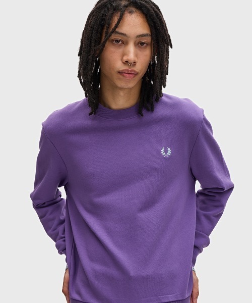 【セール】Crew Neck Sweatshirt／フレッドペリースウェット（スウェット）｜FRED PERRY（フレッドペリー）