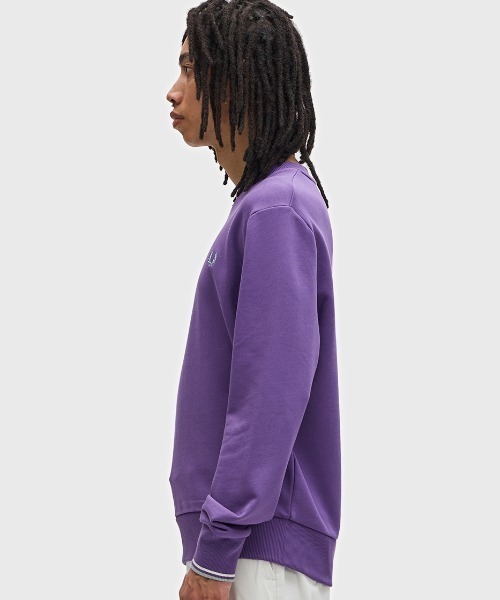 【セール】Crew Neck Sweatshirt／フレッドペリースウェット（スウェット）｜FRED PERRY（フレッドペリー）