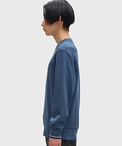 【セール】Crew Neck Sweatshirt／フレッドペリースウェット（スウェット）｜FRED PERRY（フレッドペリー）