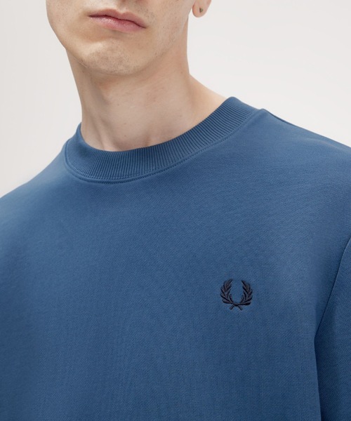 【セール】Crew Neck Sweatshirt／フレッドペリースウェット（スウェット）｜FRED PERRY（フレッドペリー）