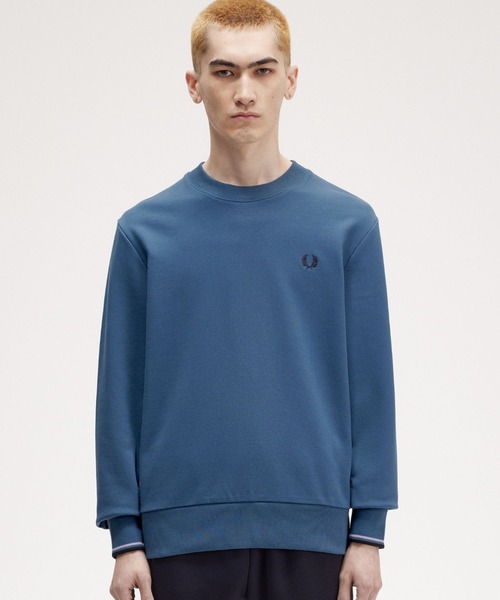【セール】Crew Neck Sweatshirt／フレッドペリースウェット（スウェット）｜FRED PERRY（フレッドペリー）
