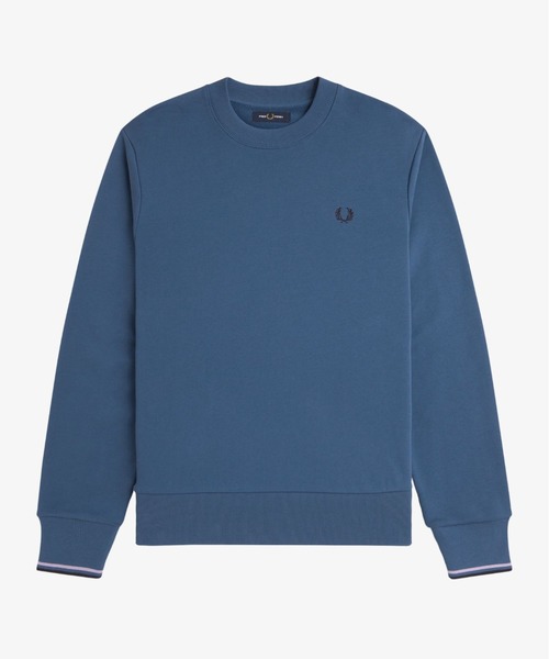 【セール】Crew Neck Sweatshirt／フレッドペリースウェット（スウェット）｜FRED PERRY（フレッドペリー）