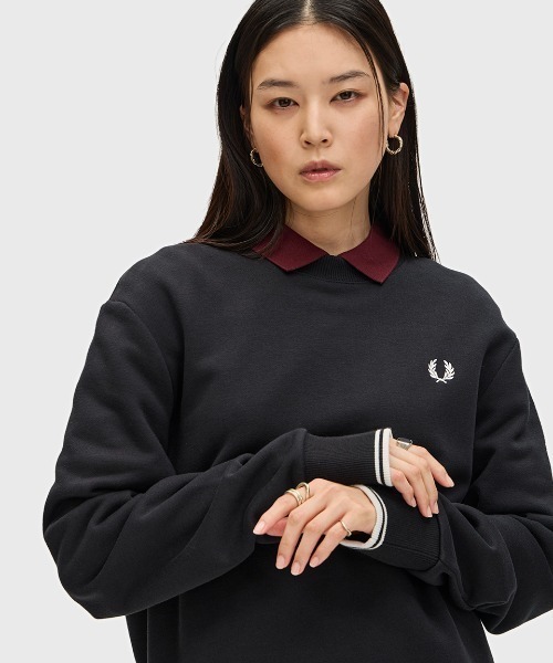 FRED PERRY フレッドペリー　スウェット 新色先行予約受付中／Crew Neck Sweatshirt／フレッドペリー