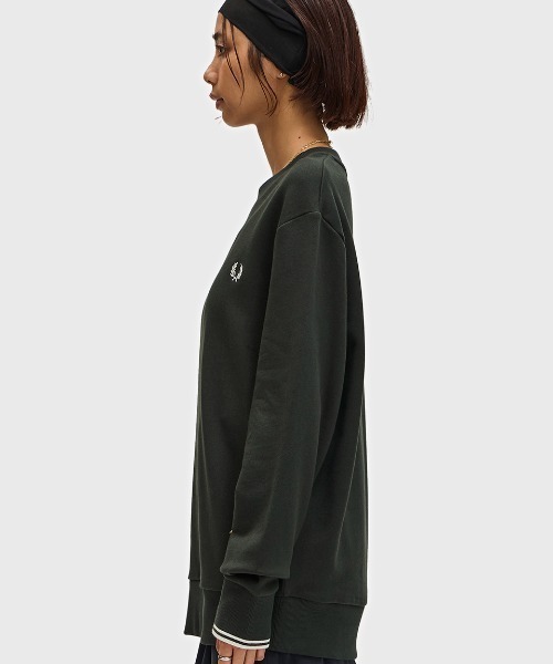 フレッドペリー　スウェット　新品 FRED PERRY フレッドペリー クルーネックスウェット M7535