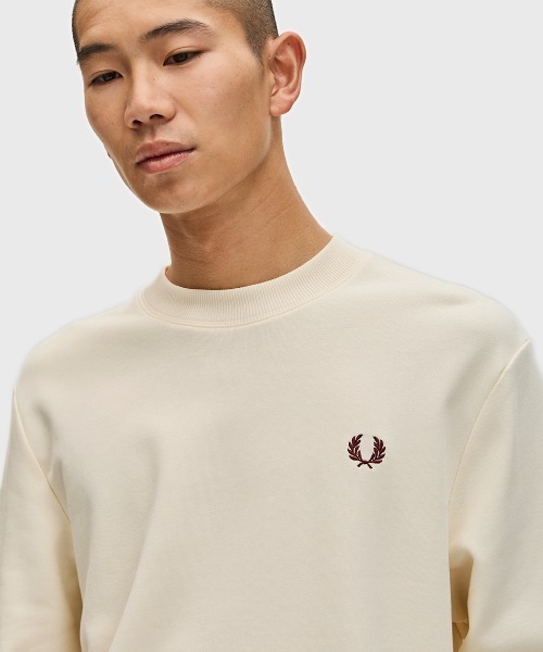 新色先行予約受付中／Crew Neck Sweatshirt／フレッドペリー