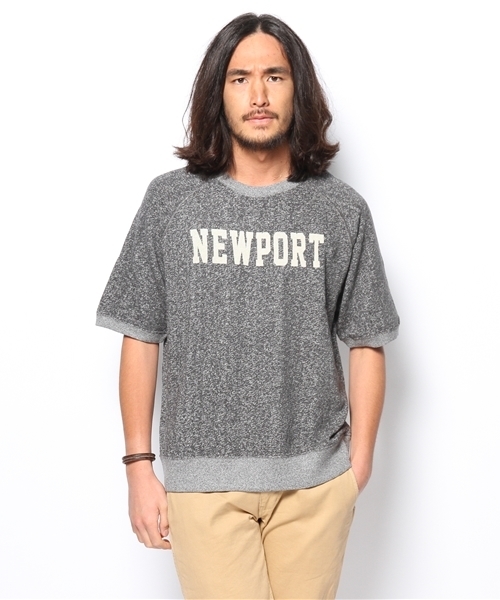 CIAOPANIC（チャオパニック）の「【Ciaopanic】トビ裏配スウェット5分Tee（スウェット・メンズ・ホワイト/ネイビー/ブラック/グレー・LARGE/MEDIUM）」の12枚目の写真