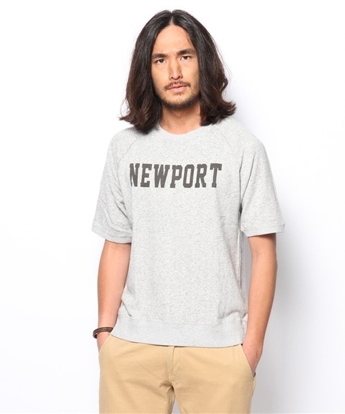 CIAOPANIC（チャオパニック）の「【Ciaopanic】トビ裏配スウェット5分Tee（スウェット・メンズ・ホワイト/ネイビー/ブラック/グレー・LARGE/MEDIUM）」の4枚目の写真