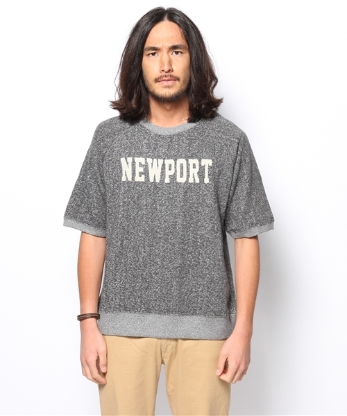 CIAOPANIC（チャオパニック）の「【Ciaopanic】トビ裏配スウェット5分Tee（スウェット・メンズ・ホワイト/ネイビー/ブラック/グレー・LARGE/MEDIUM）」の8枚目の写真