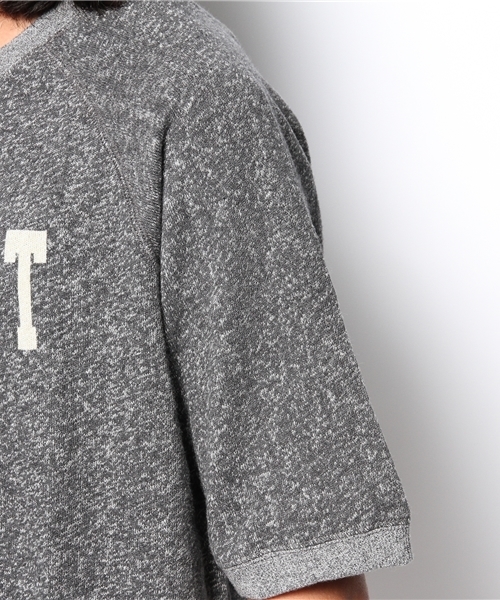 CIAOPANIC（チャオパニック）の「【Ciaopanic】トビ裏配スウェット5分Tee（スウェット・メンズ・ホワイト/ネイビー/ブラック/グレー・LARGE/MEDIUM）」の11枚目の写真