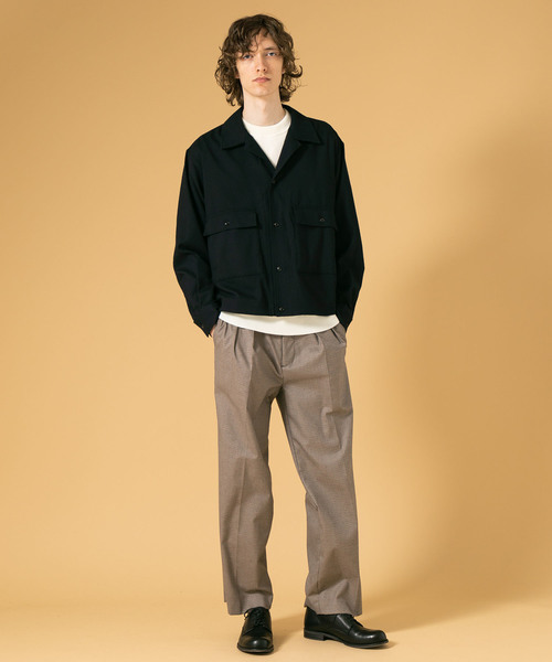 CLANE（クラネ）の「【CLANE HOMME】スタンドフォールカラー