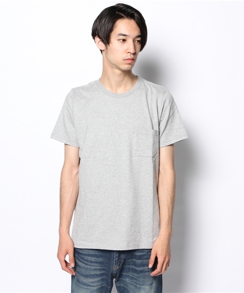 BEAMS（ビームス）の「○BEAMS / ヘビーウェイト ポケット TEE（Tシャツ/カットソー・メンズ・ブラック/ネイビー/ホワイト/ライトグレー・SMALL/MEDIUM/LARGE/X-LARGE）」の21枚目の写真