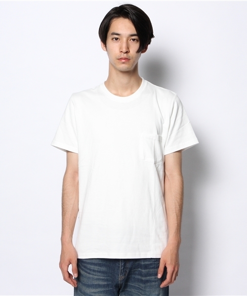 BEAMS（ビームス）の「○BEAMS / ヘビーウェイト ポケット TEE（Tシャツ/カットソー・メンズ・ブラック/ネイビー/ホワイト/ライトグレー・SMALL/MEDIUM/LARGE/X-LARGE）」の15枚目の写真