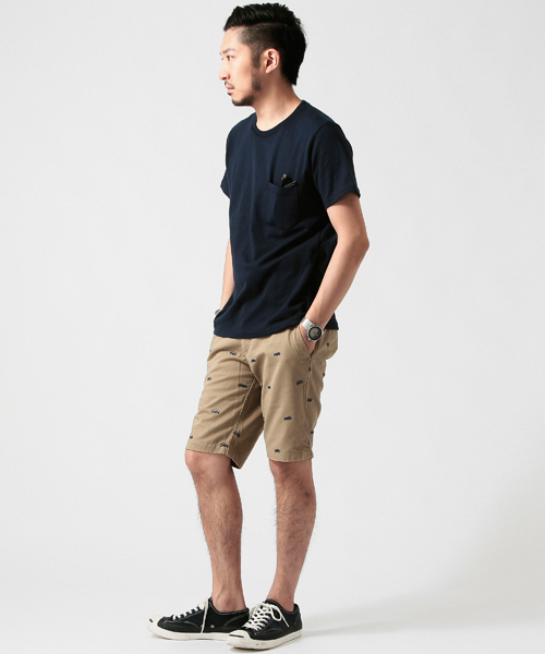 BEAMS（ビームス）の「○BEAMS / ヘビーウェイト ポケット TEE（Tシャツ/カットソー・メンズ・ブラック/ネイビー/ホワイト/ライトグレー・SMALL/MEDIUM/LARGE/X-LARGE）」の13枚目の写真