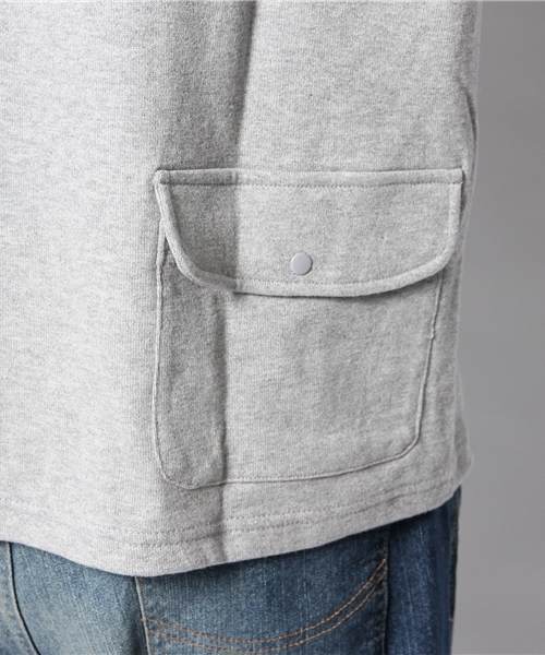 BEAMS（ビームス）の「○BEAMS / ヘビーウェイト ポケット TEE（Tシャツ/カットソー・メンズ・ブラック/ネイビー/ホワイト/ライトグレー・SMALL/MEDIUM/LARGE/X-LARGE）」の9枚目の写真