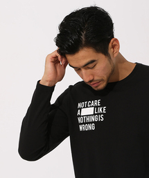 AZUL by moussy | RUBBER BOX LOGO LONG TEE/ラバーボックスロゴロングTシャツ(Tシャツ/カットソー)