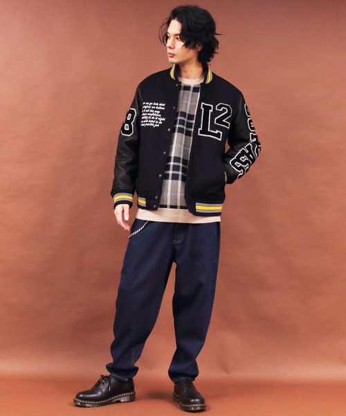 KANGOL(カンゴール)の「【別注】KANGOL×8(eight) コラボチェックニットセーター(ニット/セーター・メンズ・ブラック/ベージュ/ネイビー・MEDIUM/LARGE/X-LARGE)」の22枚目の写真