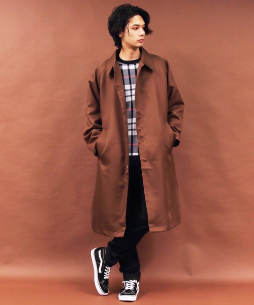 KANGOL(カンゴール)の「【別注】KANGOL×8(eight) コラボチェックニットセーター(ニット/セーター・メンズ・ブラック/ベージュ/ネイビー・MEDIUM/LARGE/X-LARGE)」の20枚目の写真