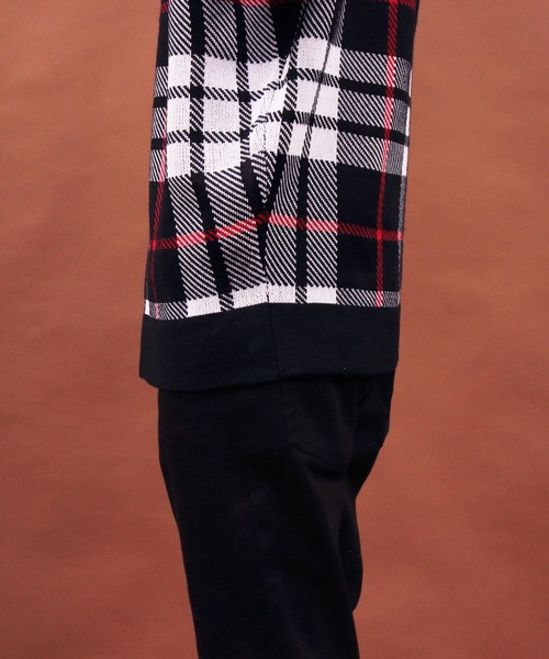 KANGOL(カンゴール)の「【別注】KANGOL×8(eight) コラボチェックニットセーター(ニット/セーター・メンズ・ブラック/ベージュ/ネイビー・MEDIUM/LARGE/X-LARGE)」の12枚目の写真
