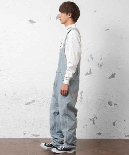 MinoriTY（マイノリティ）の「メンズサルエルデニムオーバーオール（サロペット/オーバーオール・メンズ・サックスブルー/ブルー・FREE）」の10枚目の写真