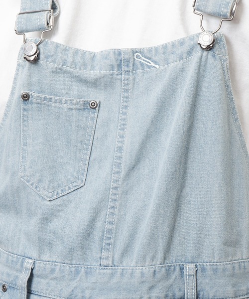MinoriTY（マイノリティ）の「メンズサルエルデニムオーバーオール（サロペット/オーバーオール・メンズ・サックスブルー/ブルー・FREE）」の3枚目の写真