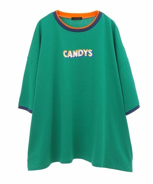 Candy Stripper（キャンディストリッパー）の「GOOD DAY トップス（Tシャツ/カットソー・レディース・ブラック/ピンク/グリーン・2）」の11枚目の写真