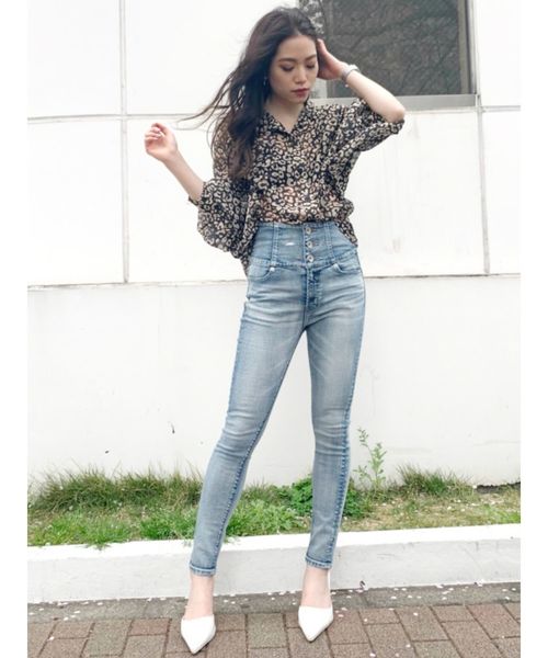 GYDA(ジェイダ)の「シフォンBIG シャツ(シャツ/ブラウス・レディース・オフホワイト/ブラック/その他/その他2・FREE)」の20枚目の写真