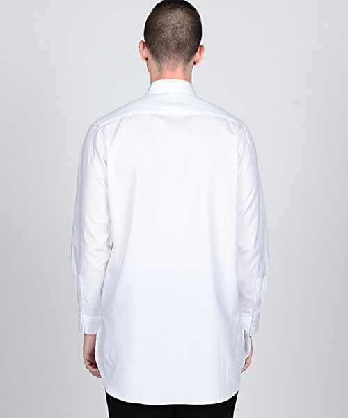 EN ROUTE（アンルート）の「ENR オックスフォード ロングシャツ●（シャツ/ブラウス・メンズ・ホワイト/ロイヤルブルー・1/3/2）」の4枚目の写真