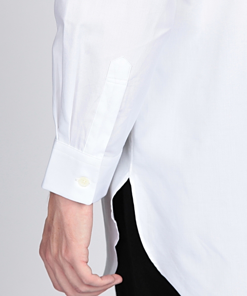 EN ROUTE（アンルート）の「ENR オックスフォード ロングシャツ●（シャツ/ブラウス・メンズ・ホワイト/ロイヤルブルー・1/3/2）」の6枚目の写真