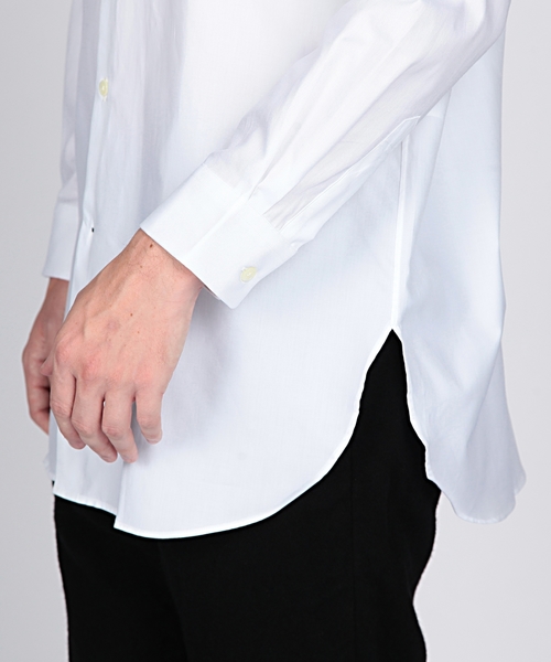 EN ROUTE（アンルート）の「ENR オックスフォード ロングシャツ●（シャツ/ブラウス・メンズ・ホワイト/ロイヤルブルー・1/3/2）」の7枚目の写真