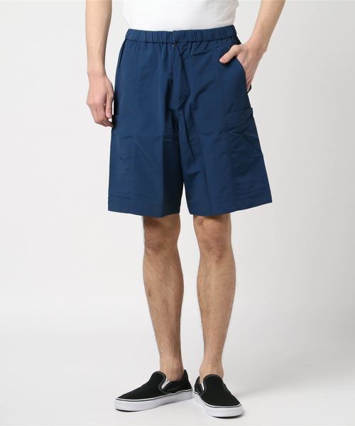 plain-me（プレインミー）の「plain-me ナイロン吸湿性ワイドショートパンツ（その他パンツ・メンズ・ベージュ/ブルー・SMALL/MEDIUM/LARGE）」の8枚目の写真