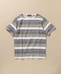SC: スペック ボーダー ジャガード Tシャツ