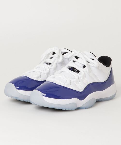 NIKE Air Jordan11Low ホワイト/ネイビーAH7860-100 Nike Air Jordan 11 Retro Low White Womens 7.5 Blue White