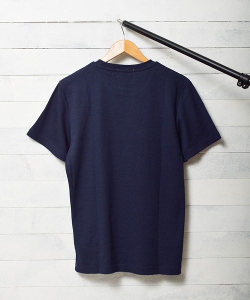 B.I.D.(ビーアイディー)の「サーマル半袖クルーネックTシャツ(Tシャツ/カットソー・レディース・ホワイト/ブラック/ネイビー/グレー/カーキ/サックスブルー/ピンク・MEDIUM/LARGE/X-LARGE)」の8枚目の写真