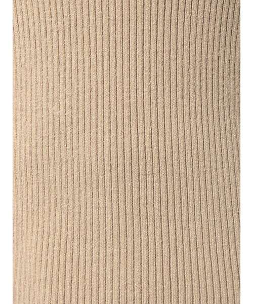 GYDA（ジェイダ）の「リブVネックニット トップス（ニット/セーター・レディース・オフホワイト/ブラック/ベージュ・FREE）」の16枚目の写真