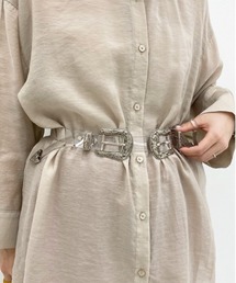 apres jour mignon | 【apresjour mignon×ARIAZ】クリアダブルバックルベルト(ベルト)