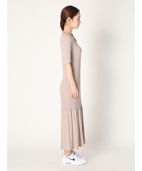 emmi（エミ）の「【emmi atelier】ランダムリブロングワンピース