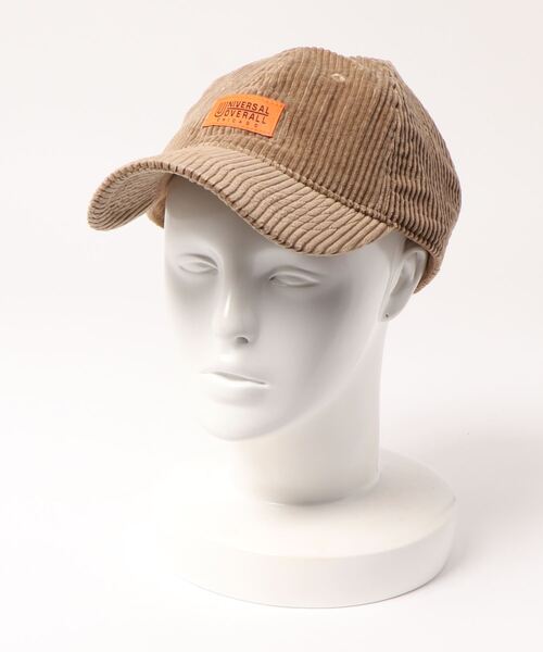 Universaloverall ユニバーサルオーバーオール コーデュロイローｃａｐ ローキャップ ワンポイント ピスネーム